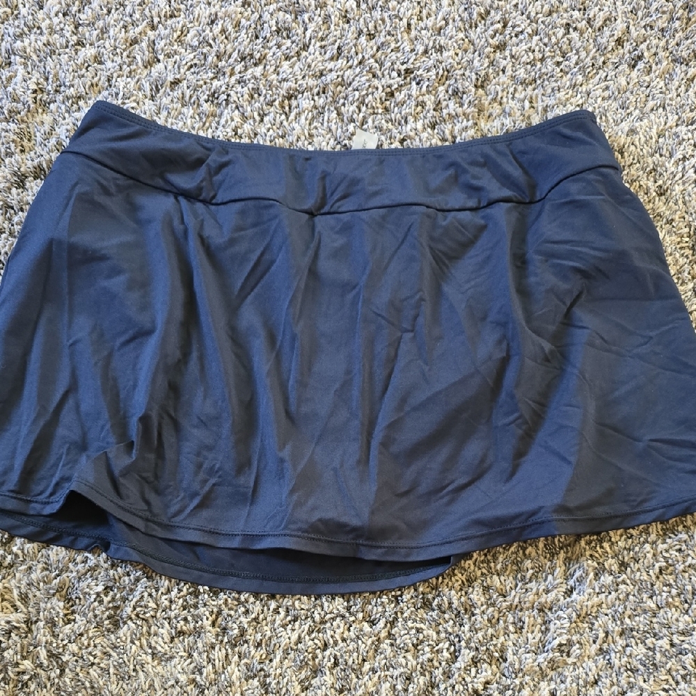 Black Swim Skirt